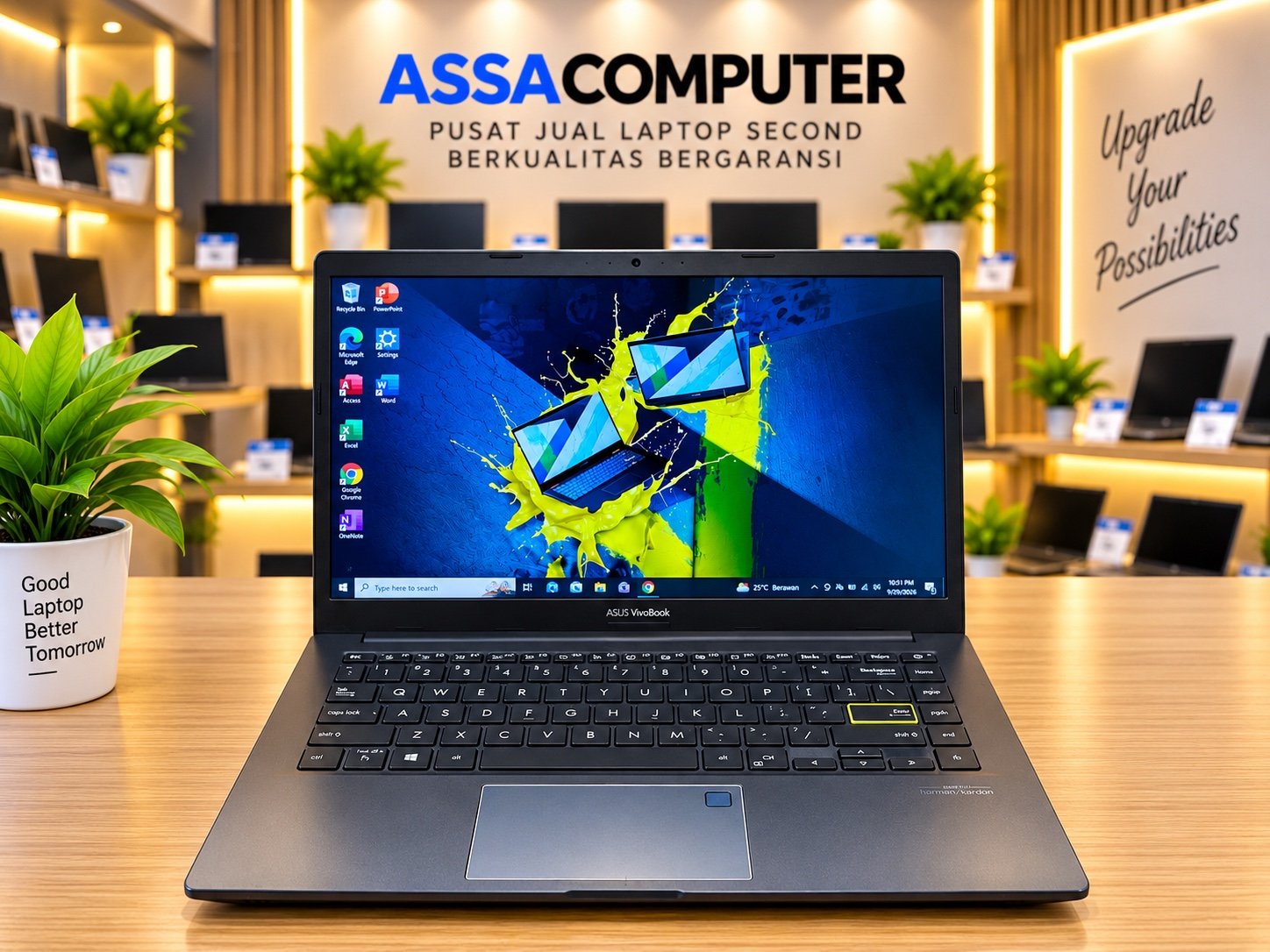 Asus VivoBook 14 M413IA bekas - Assacomputer Jogja